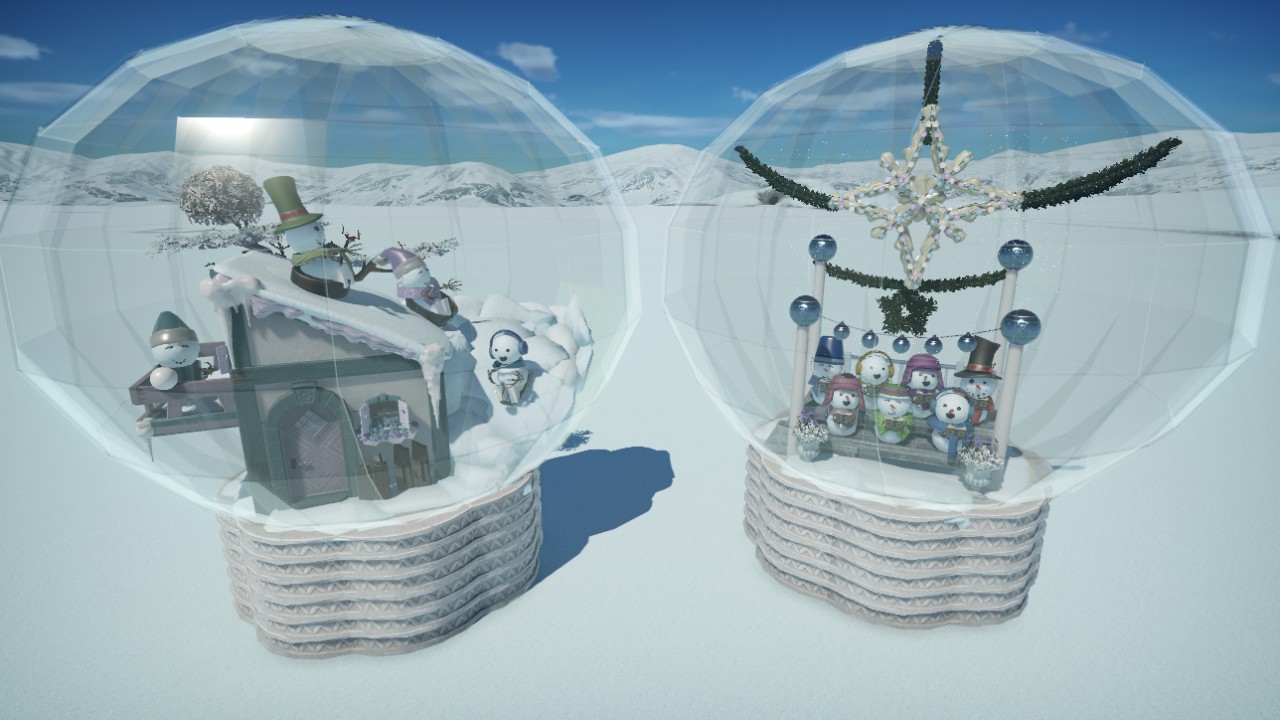 Little Snowman Snowglobes