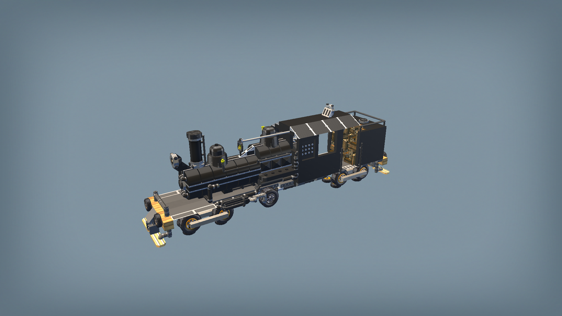 Climax With test Bogies