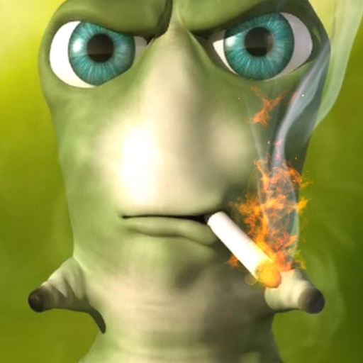 caterpillar smoking a cigarette meme Sticker Steam Workshop::Smoking Caterpillar (low effort)