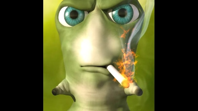 caterpillar with a cigarette meme Create "a worm cigarette, the smoking caterpillar, smoking meme" Smoking Caterpillar from Creepytables :