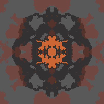 mirrored Molten Lake
