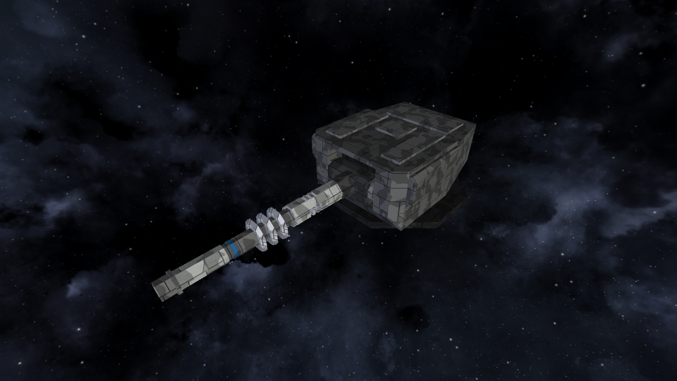 XT-16 (SotS) Positron Beam cannon (large mount)