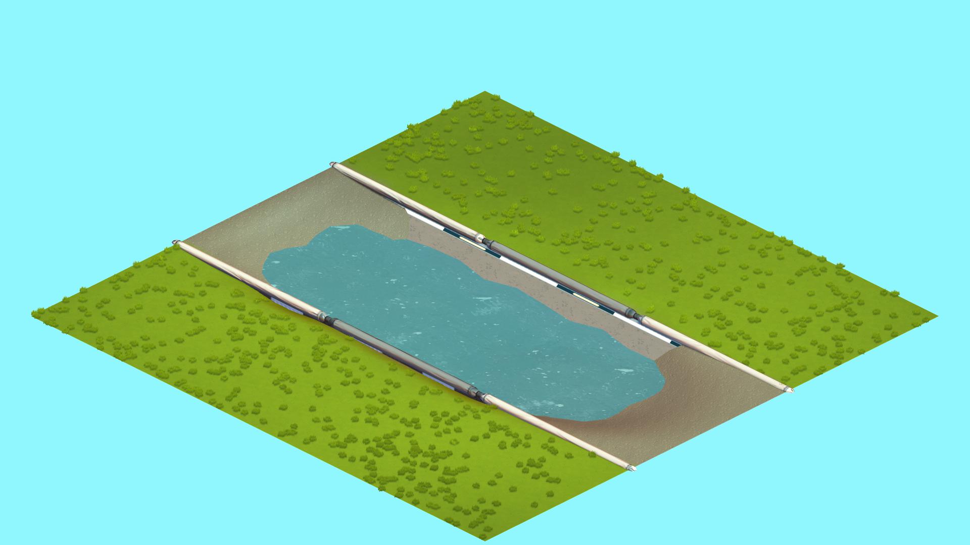 Flat Road Water Puddle.tile
