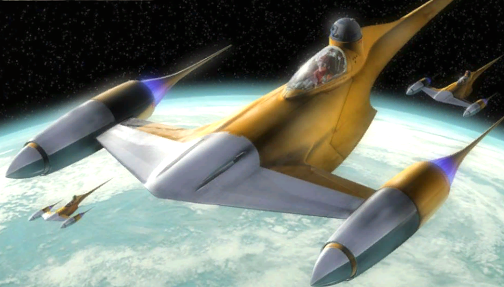 Star Wars Armada DB - Naboo Starfighter preview