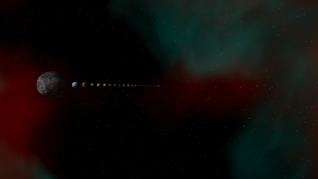Asteroid comparison