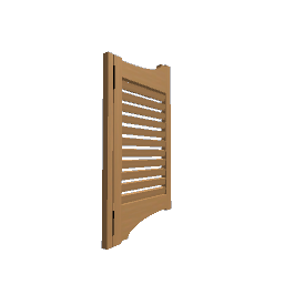 Saloon Door Right 50cm Oak 2