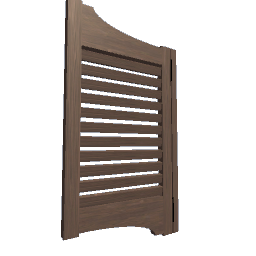 Saloon Door Left 50cm Dark Spruce
