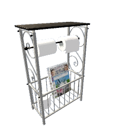 toilet paper holder with shelf 1