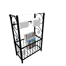 toilet paper holder with shelf 3