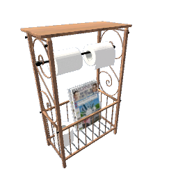toilet paper holder with shelf 4