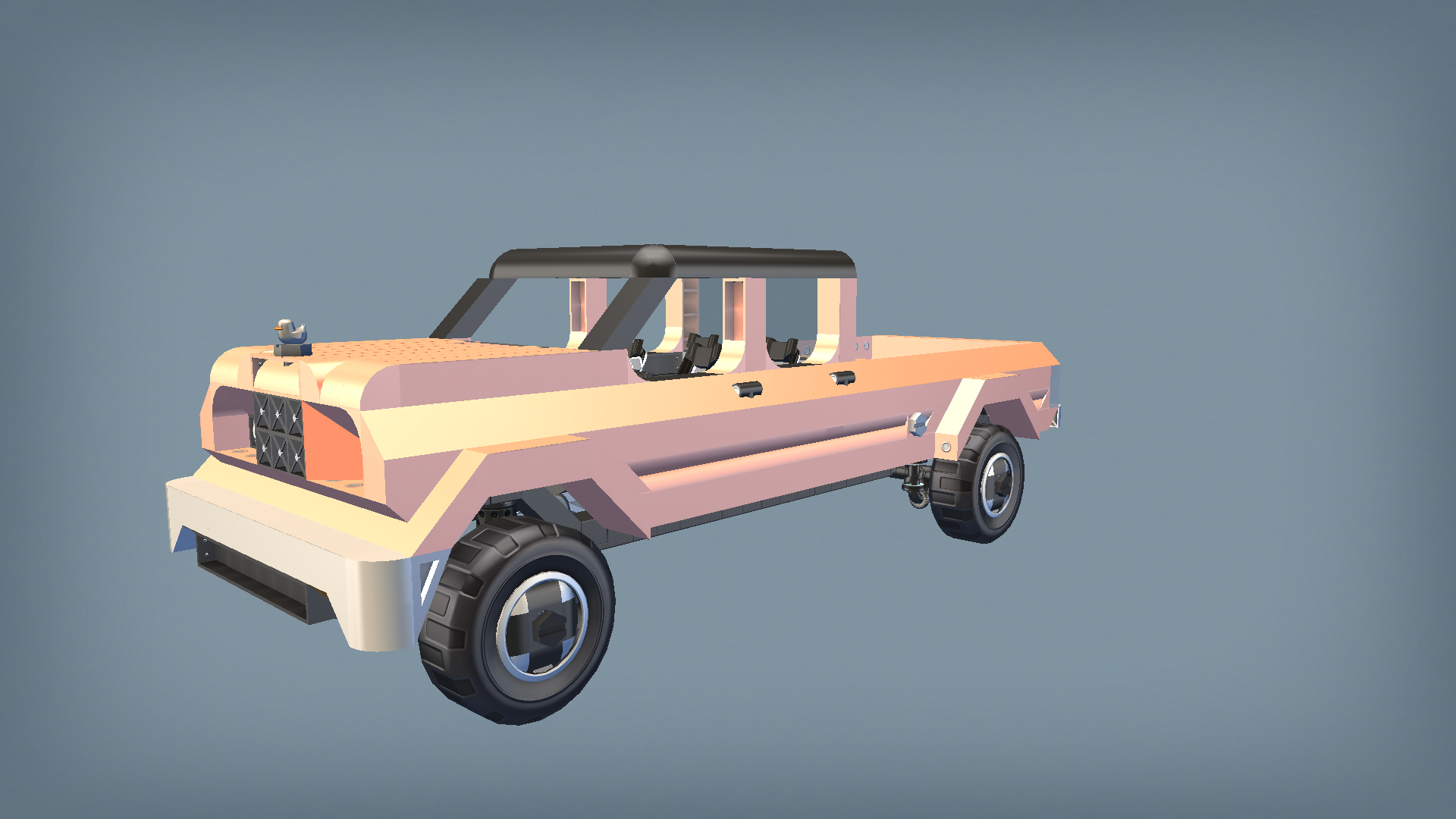 Rose Gold Jeep Gladiator Concept