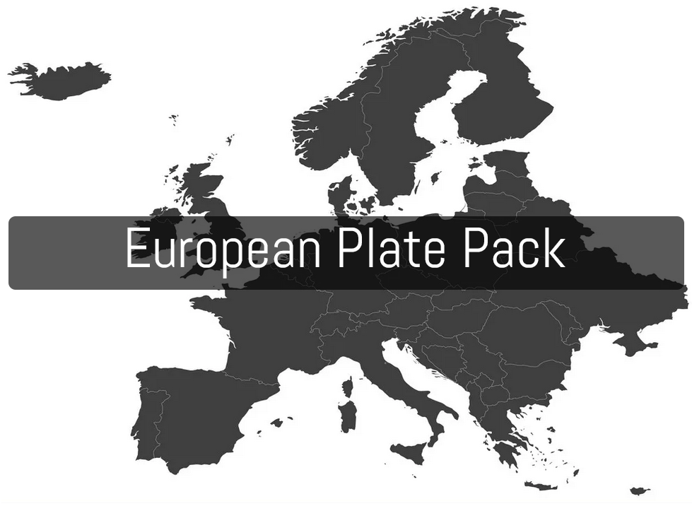 European Plate Pack 0.7 (4.27)
