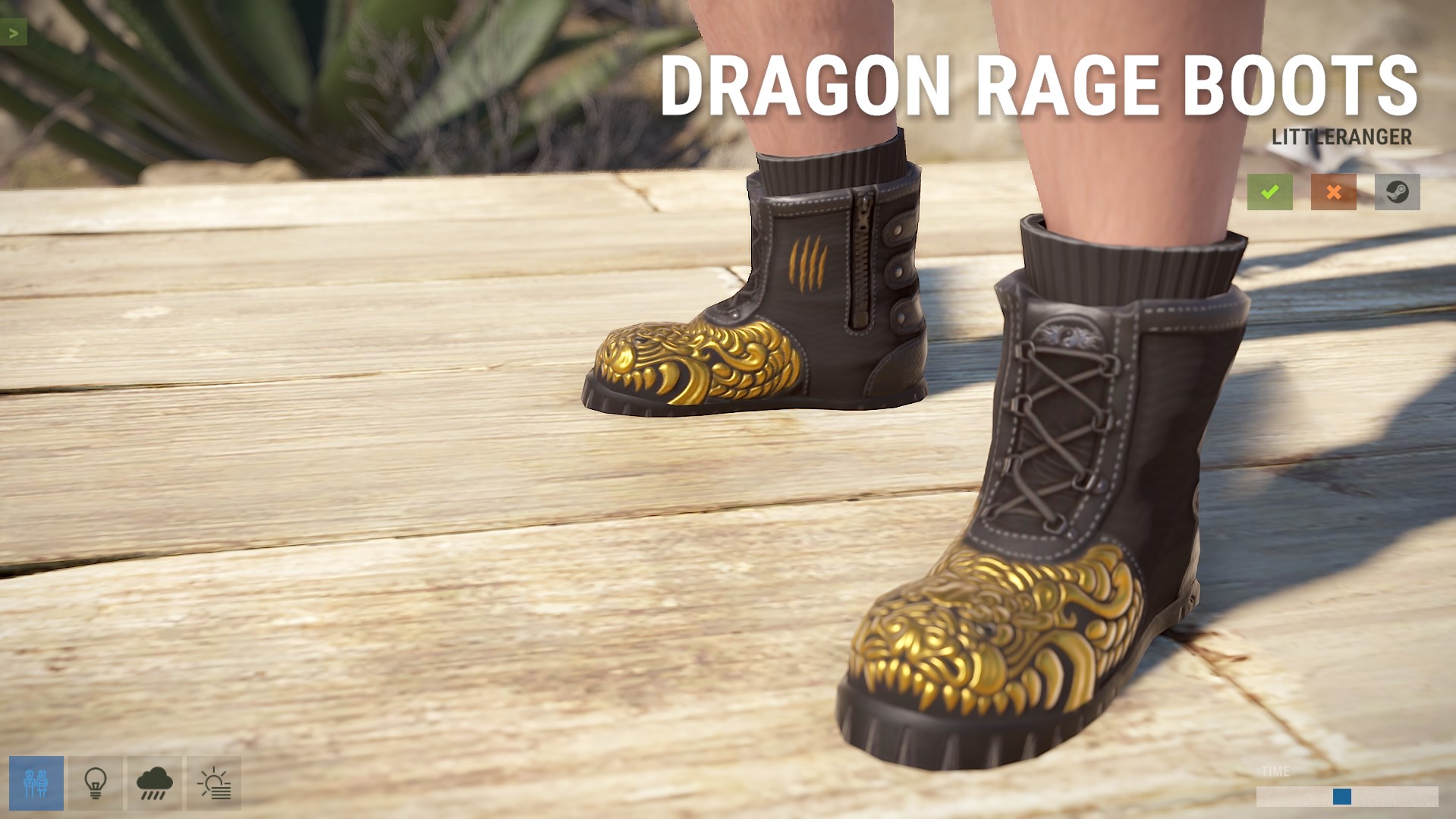 Dragon Rage Boots
