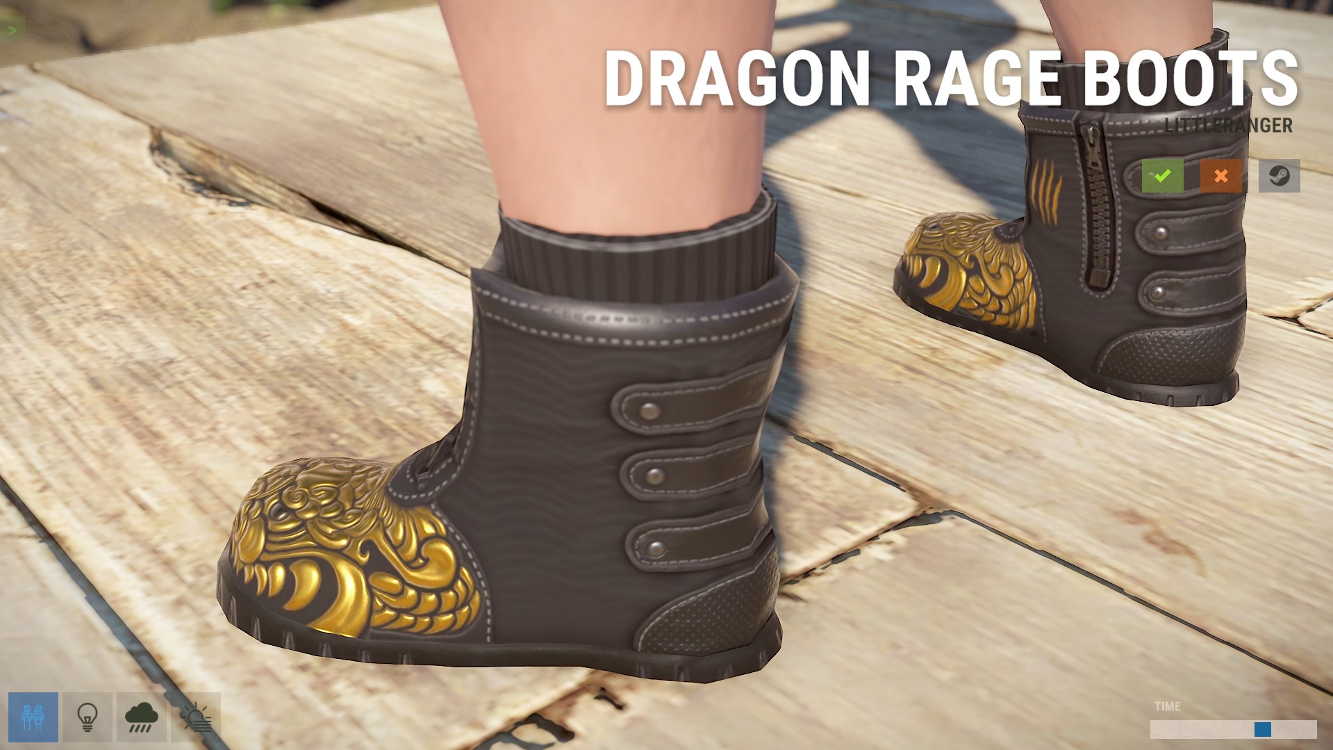 Dragon Rage Boots