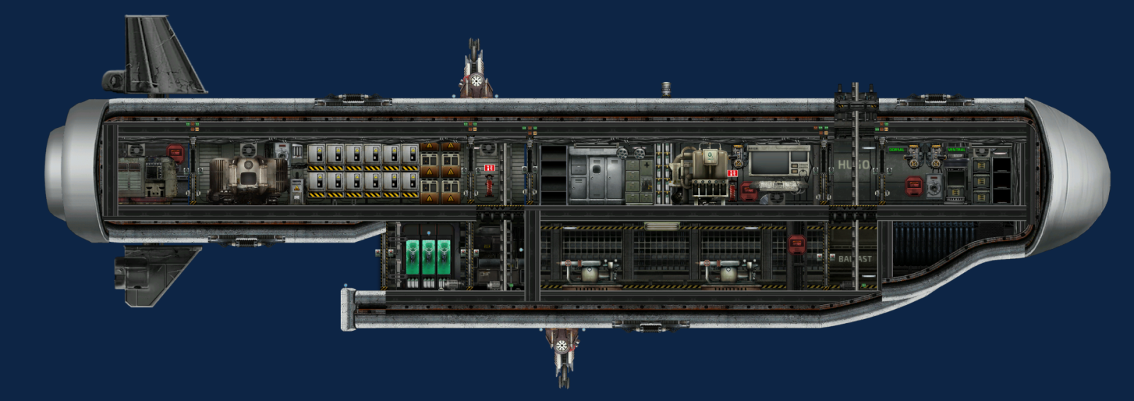Hugo Mk2 "The Simple Sub" – Barotrauma Mod