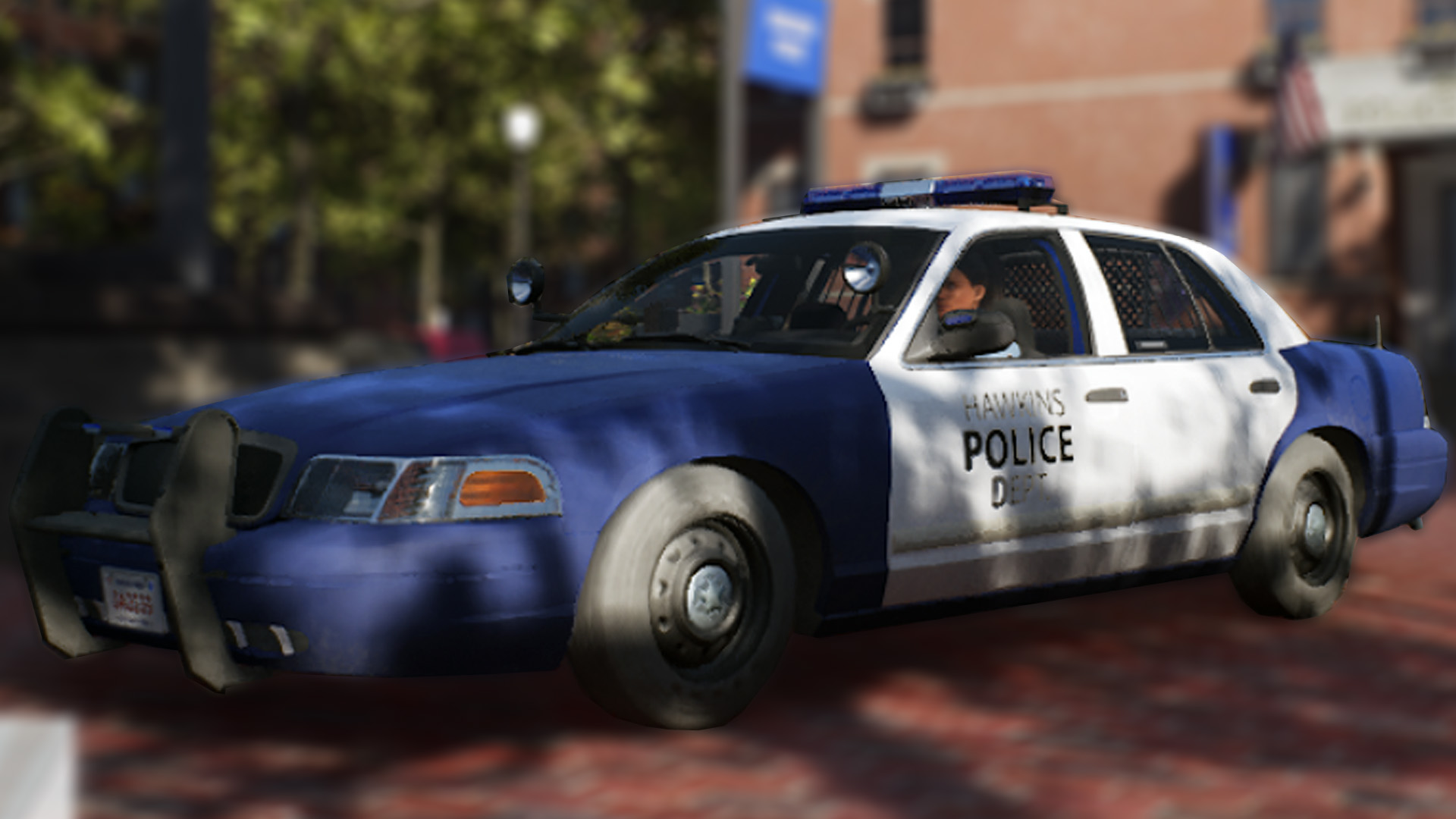 Cruiser - Stranger Things - Hawkins Police
