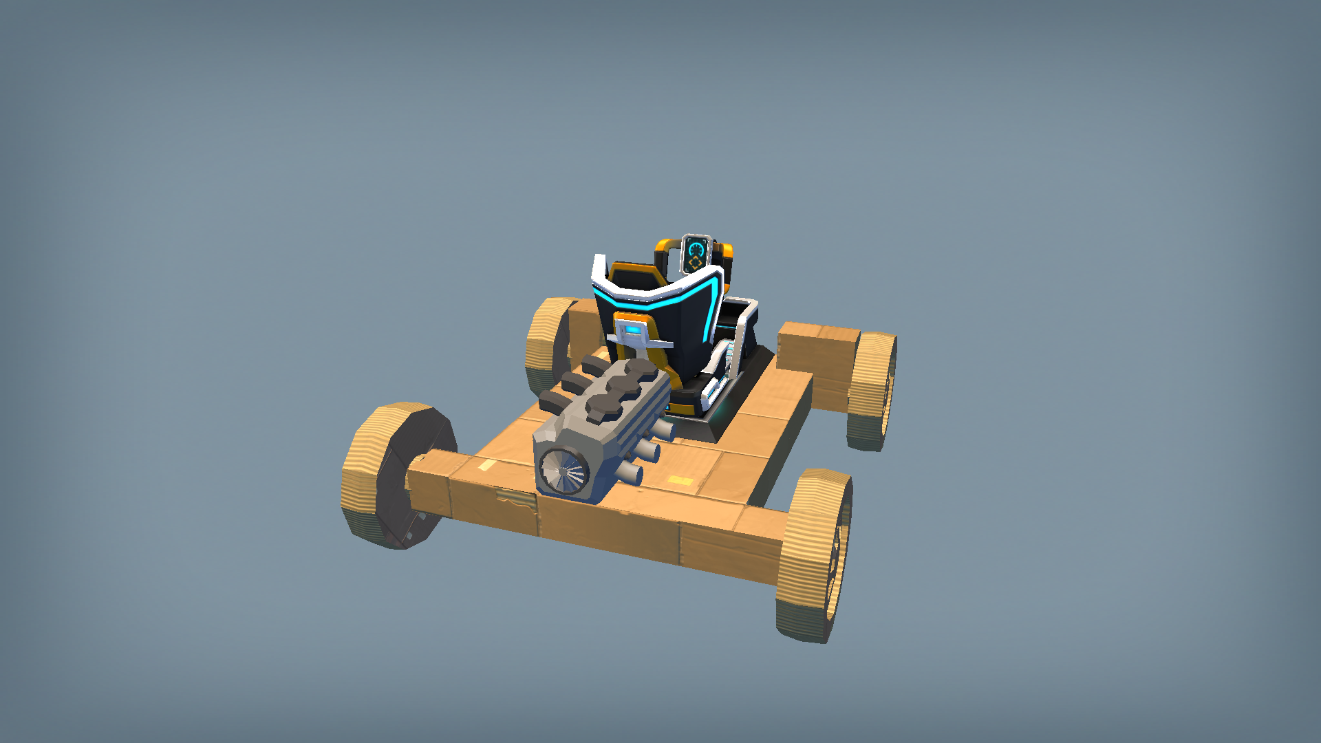 cardboard car