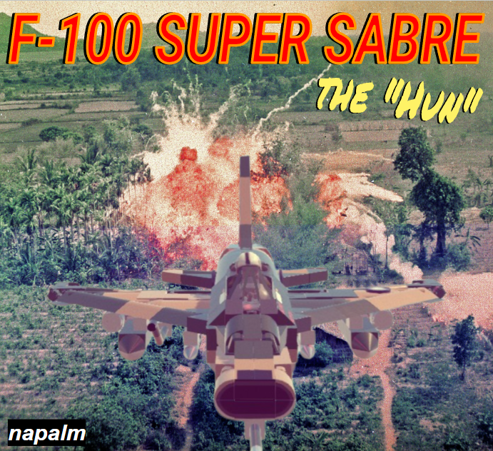 F-100 Super Saber (Vietnam) (napalm)