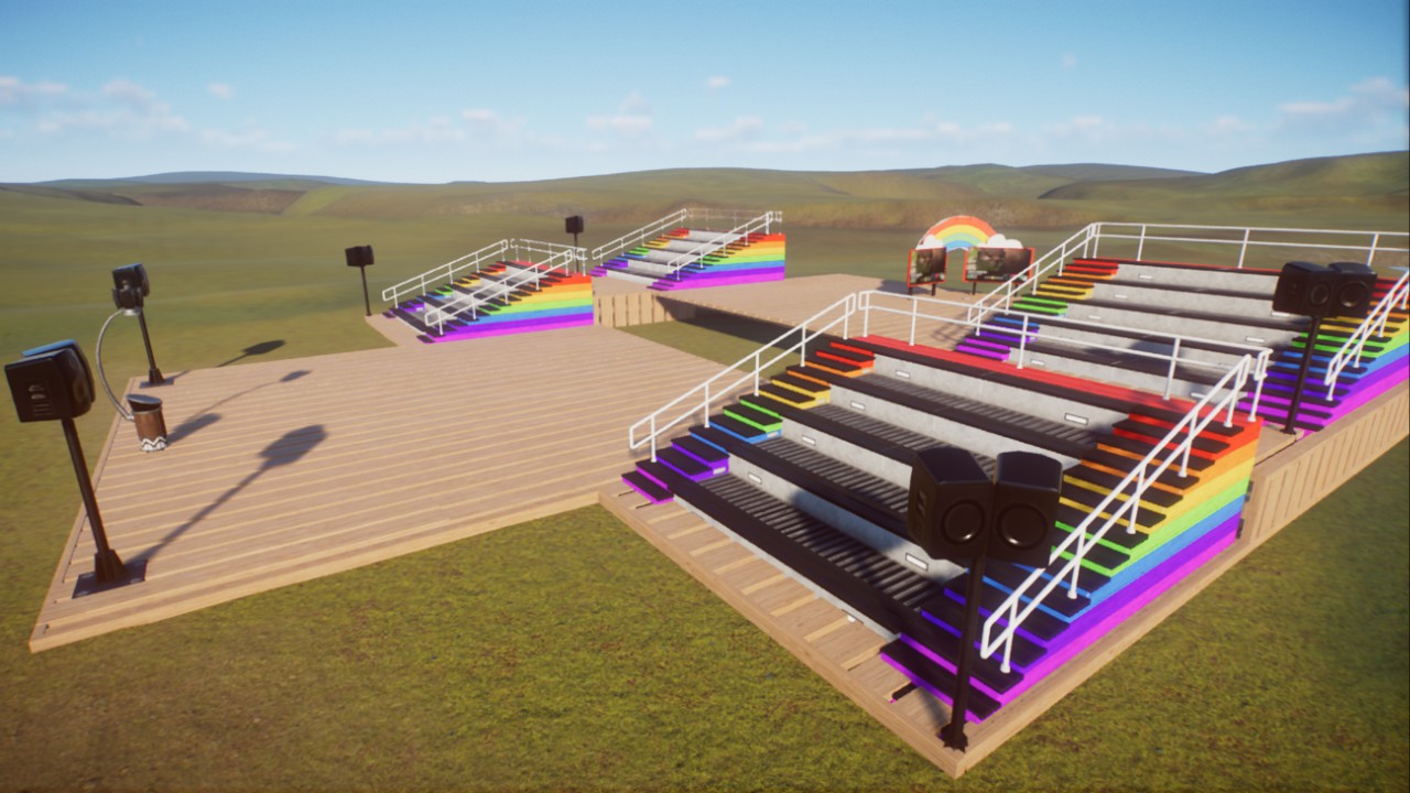 Pride Animal Talk Seating Area