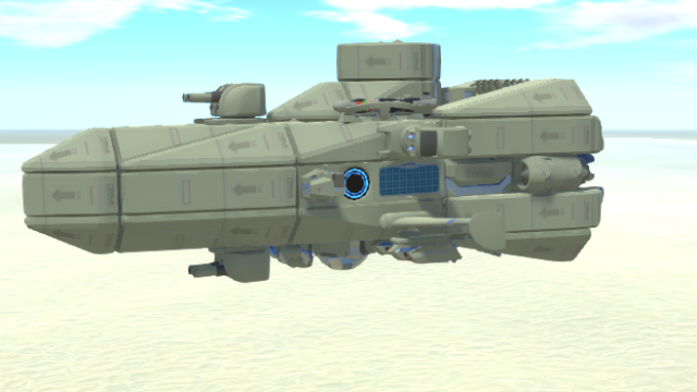 HE Unmanned Hover Combat Vehicle R2
