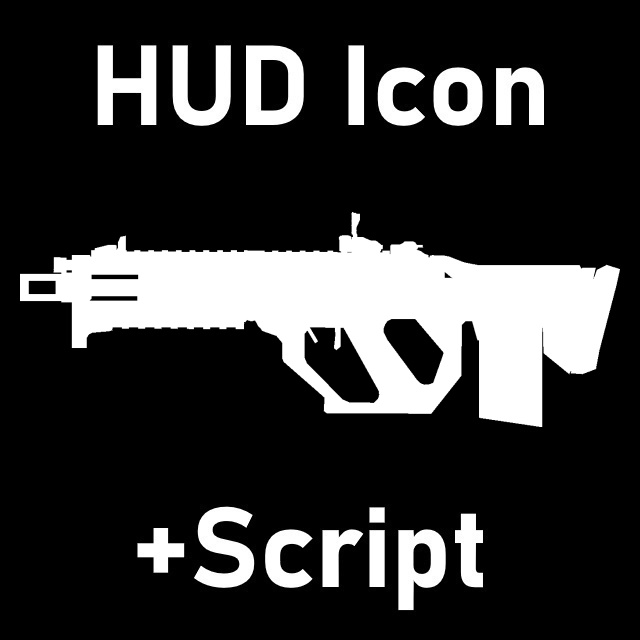 Call of Duty Black Ops 2 - SMR HUD Icon & Script (AK-47)