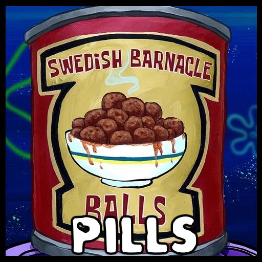 Swedish Barnacle Balls for Pills
