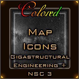 Colored Map Icons Gigastructural Engineering & NSC2