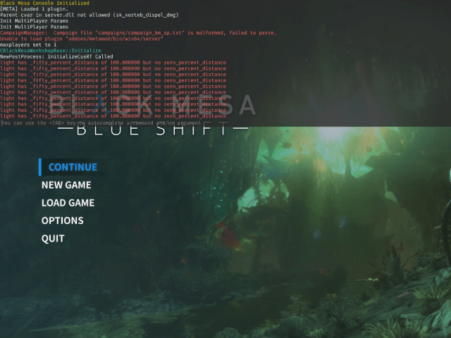metamod + sourcemod - Blue Shift Port