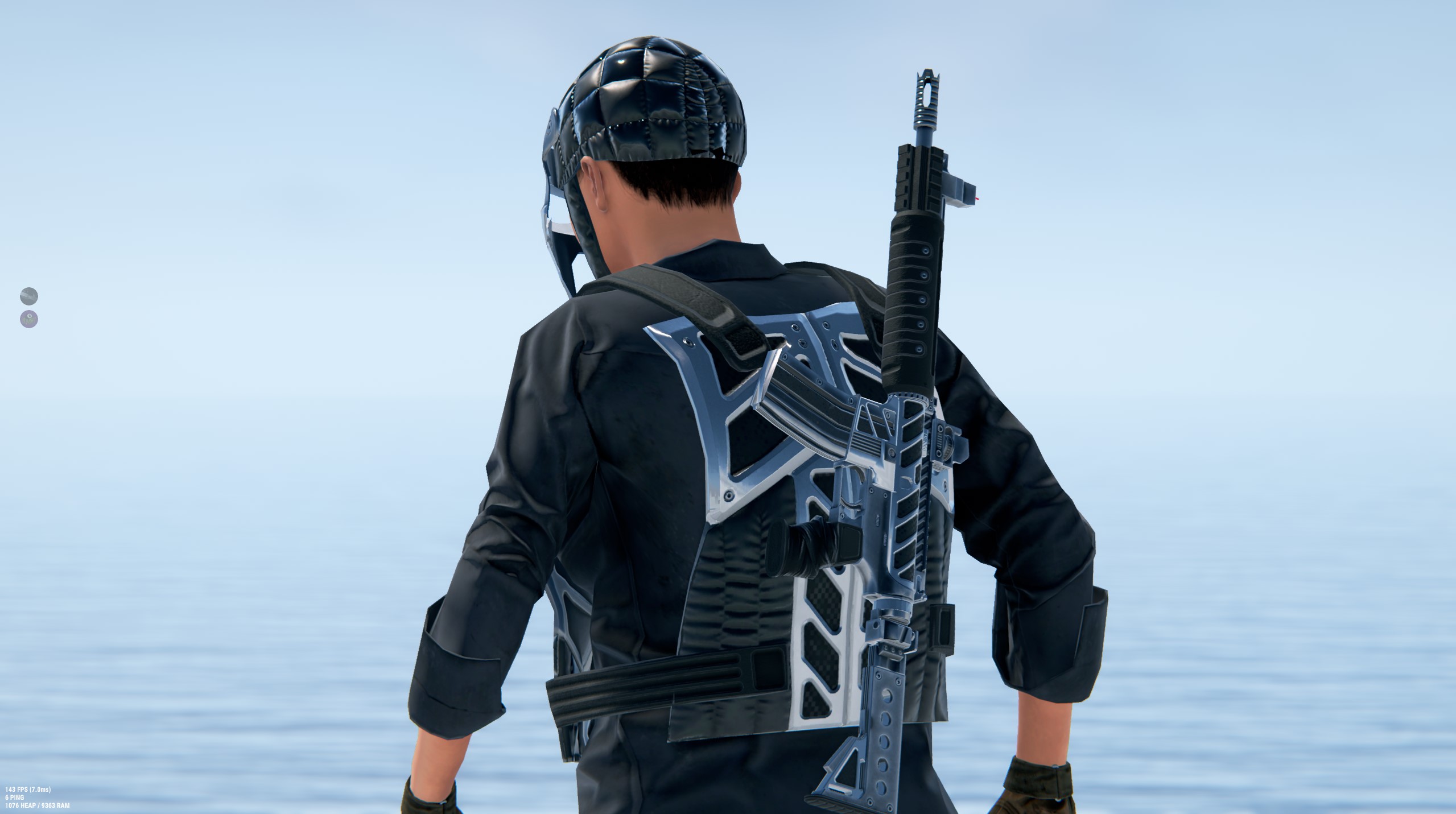 Black OPS Metal Chest Plate