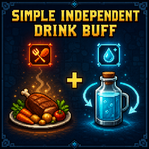 Simple Independent Drink Buff | 独立饮料增益 – Necesse Mod