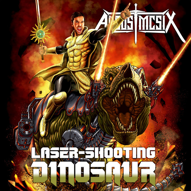 Laser-Shooting Dinosaur - ANGUS McSix