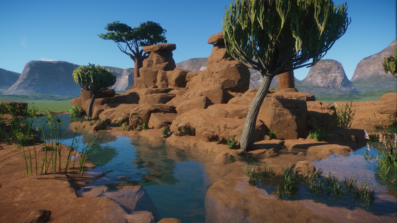 Savannah Rock Scenery 2