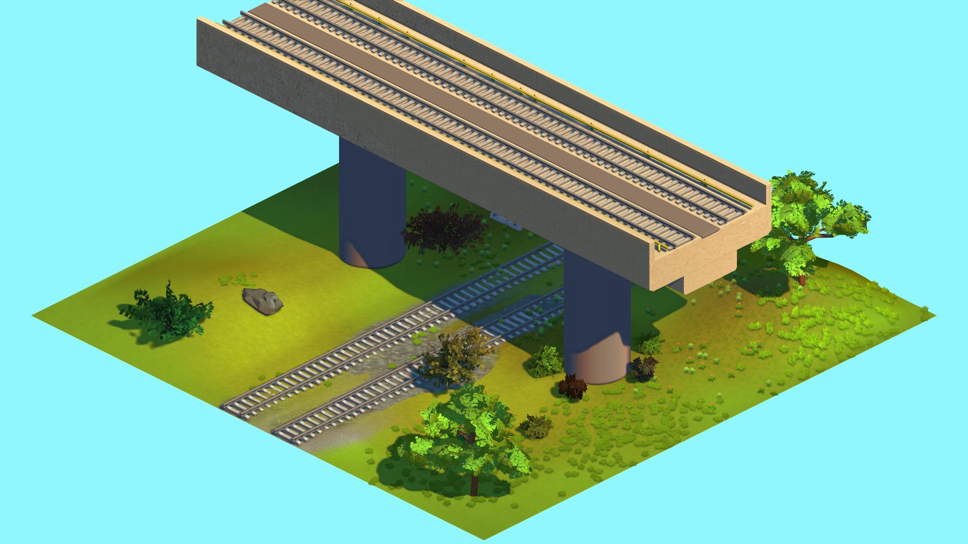 高架桥+铁轨.tile