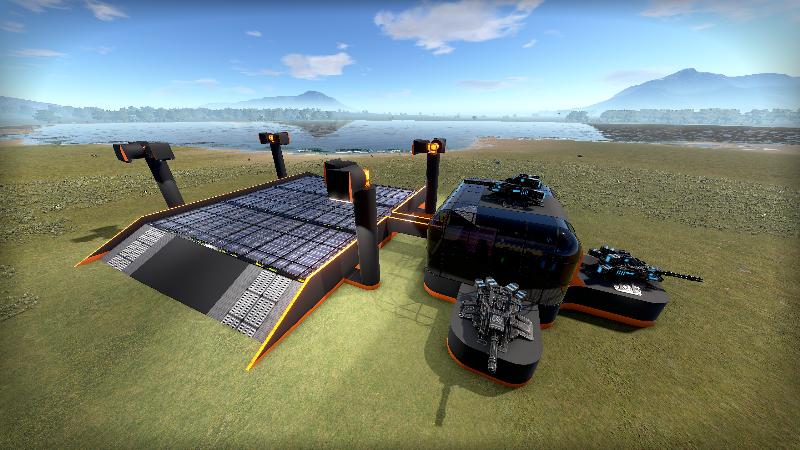 Swiss Army Solar Base [RE & Vanilla]