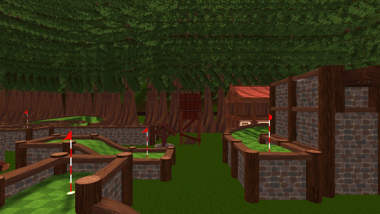 deep in forest