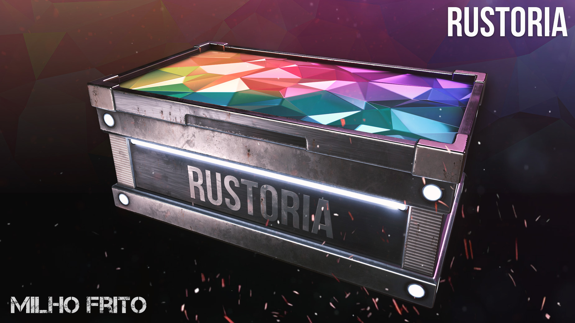 Rustoria Large Wood Box