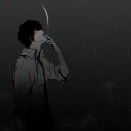 anime man smoking cigarette cigar monochrome Steam Workshop::Smoking anime guy under