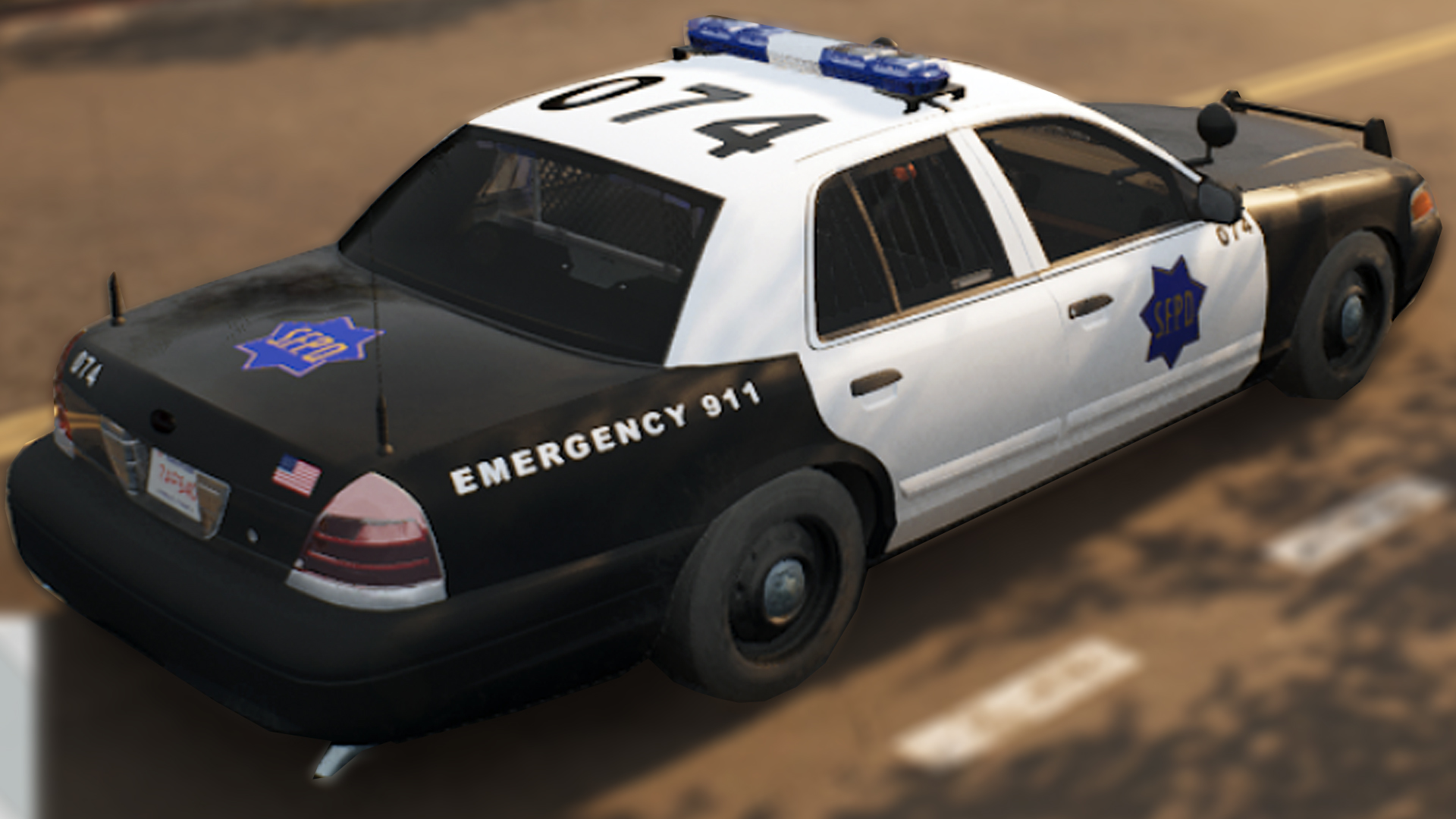 Cruiser - SFPD (San Francisco Police Department)