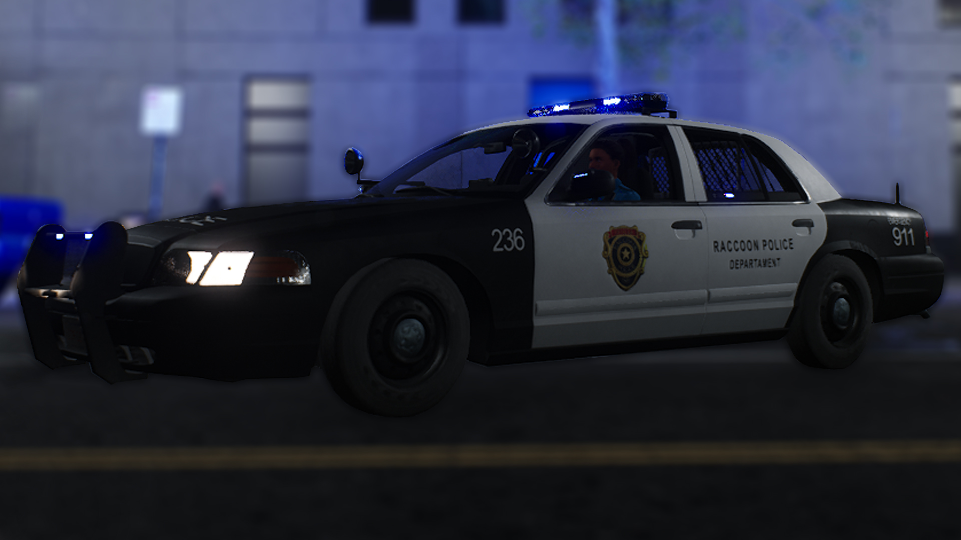 Cruiser - Raccoon City Police Department - RPD (RE2 REMAKE)