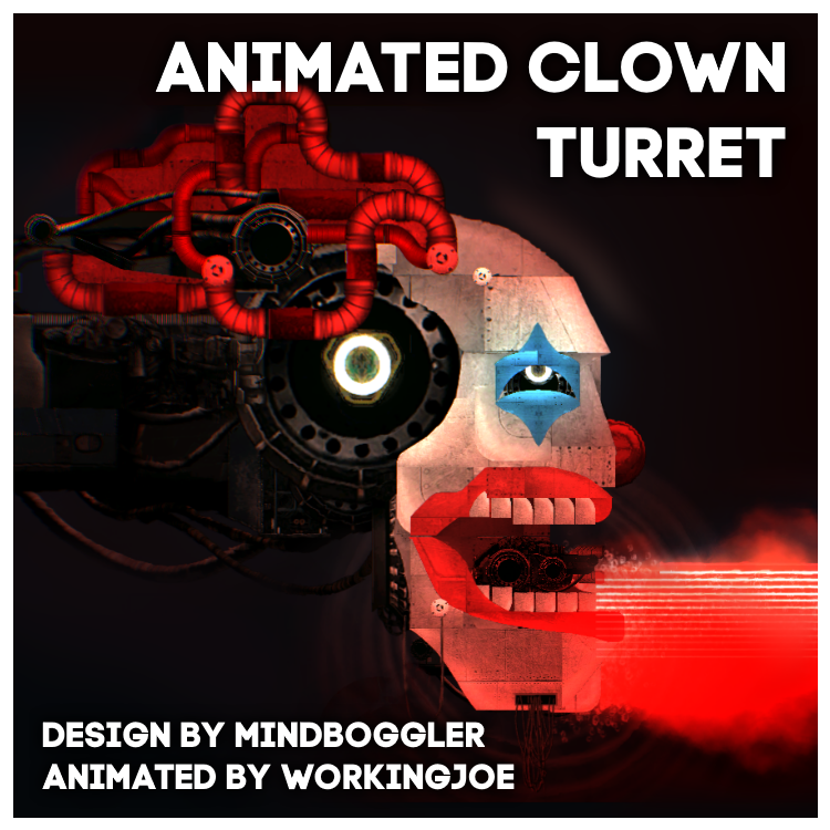 Animated Clown Turret – Barotrauma Mod