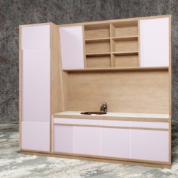 Kitchen 3m (Pink)