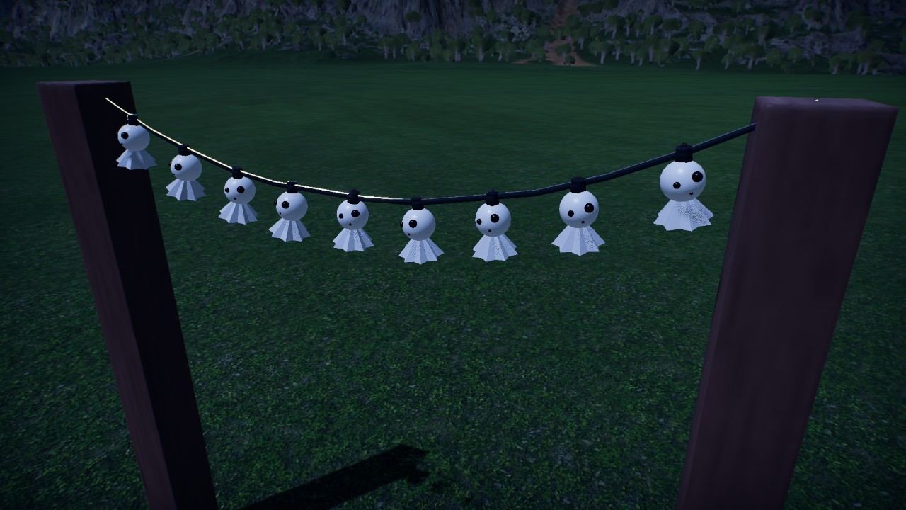Hanging Ghosts Light String