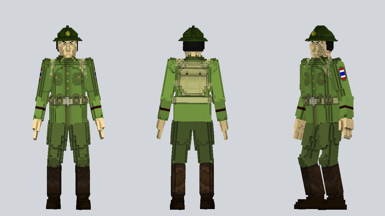 Thai Soldier - ww2