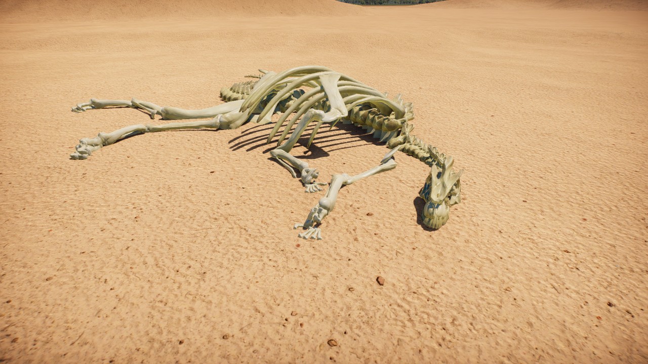 skeleton  koritosaur