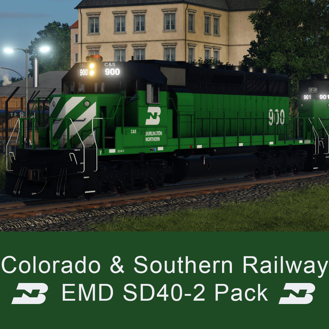 Colorado & Southern Railway SD40-2 Pack preview