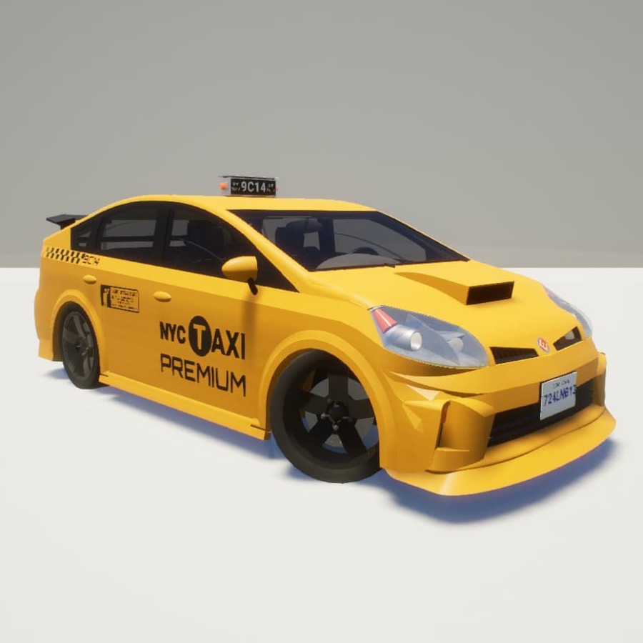 2013 Pria Taxi (with ad) ("Taxi Driver" Edition) LOWBRICK