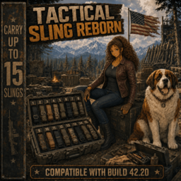 Yumi's Tactical Sling Reborn – Project Zomboid Mod