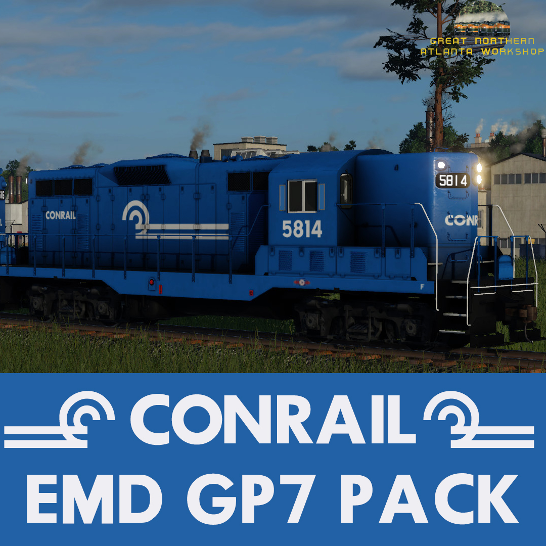 Conrail EMD GP7 Pack