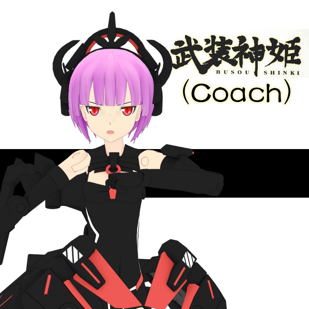 武裝神姬 剣士型(黑)(Coach)