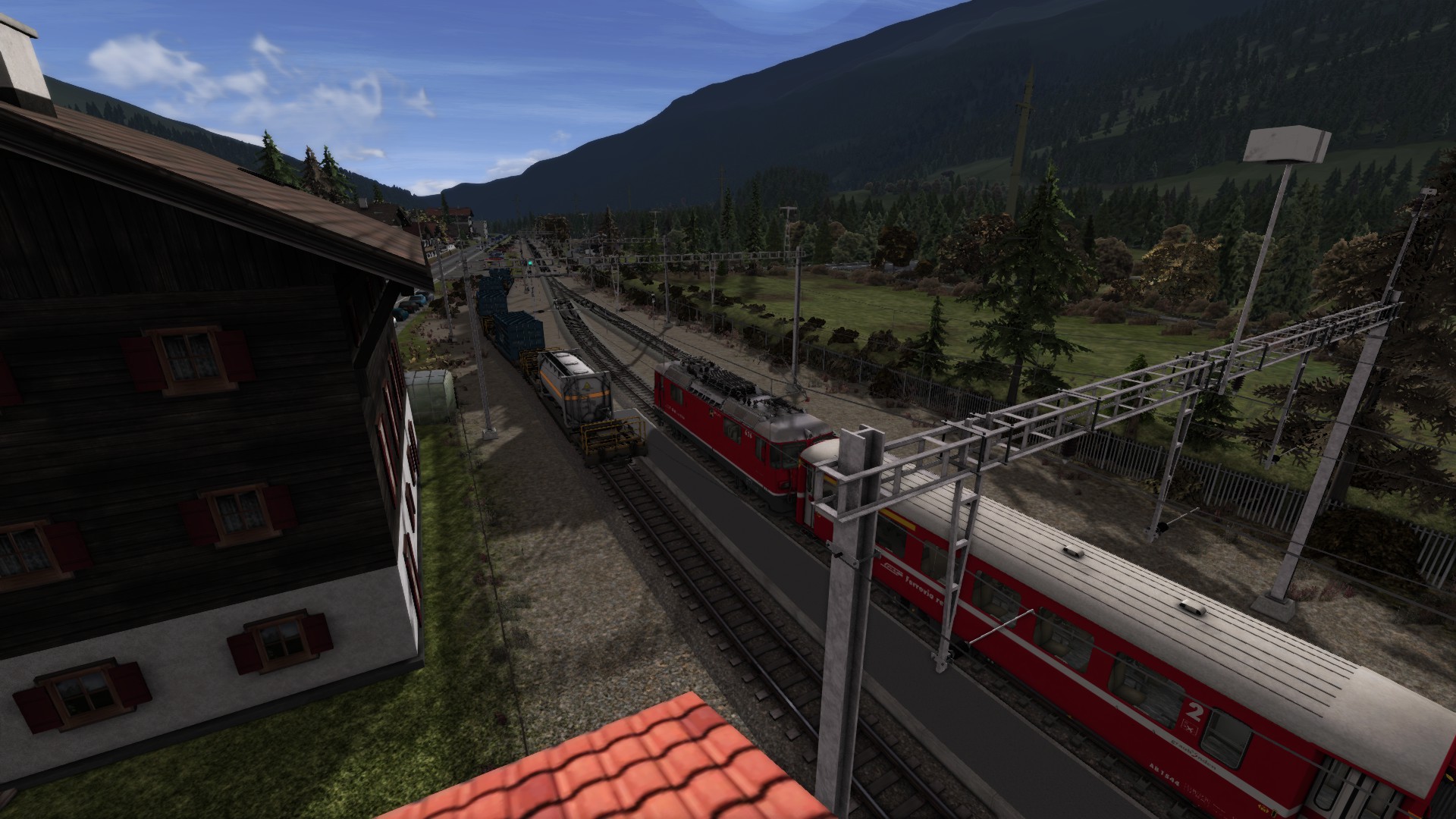 487 Switzerland tour Surselva Line Part 2 Trun to Rueun